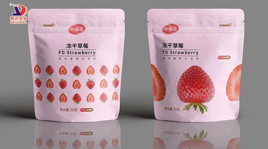 冻干草莓袋