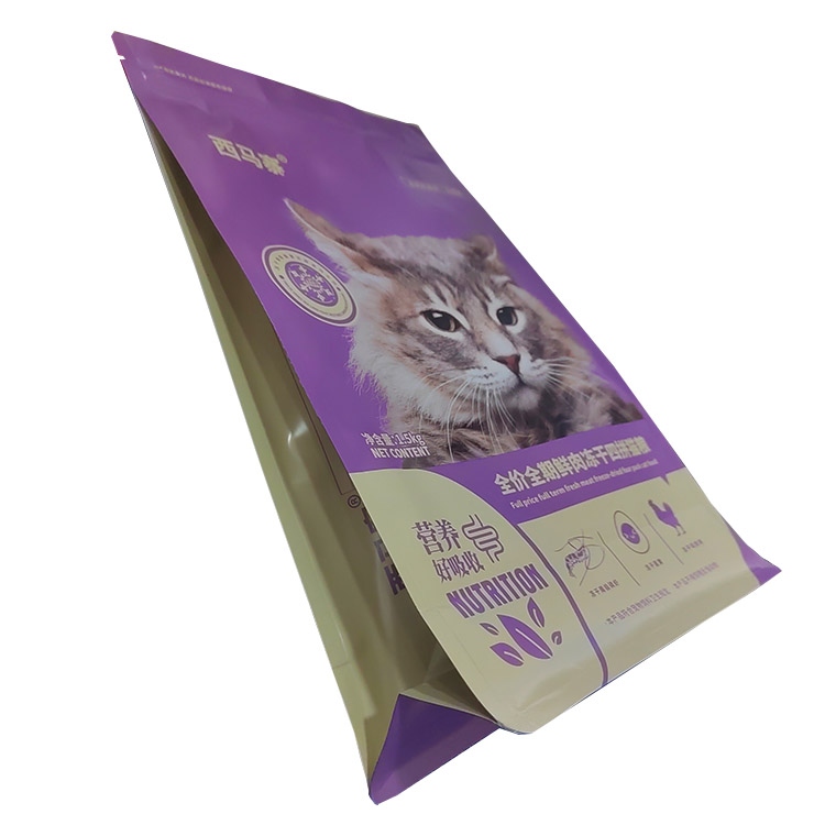 猫粮食品袋、八边封镀铝袋