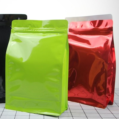 彩色八边封食品包装袋